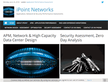 Tablet Screenshot of ipoint-networks.com